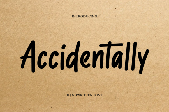 Accidentally Font: Handwritten Elegance for Web Design