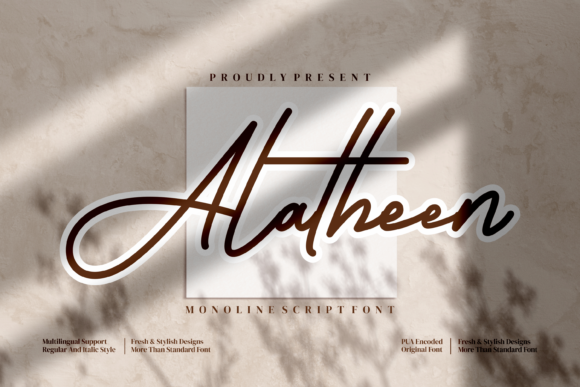 Alatheen: A Font That Elevates Your Brand