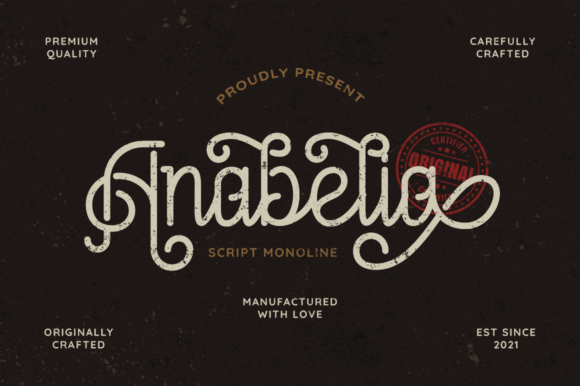 Anabelia: A Delicate Handwritten Font for Crafters
