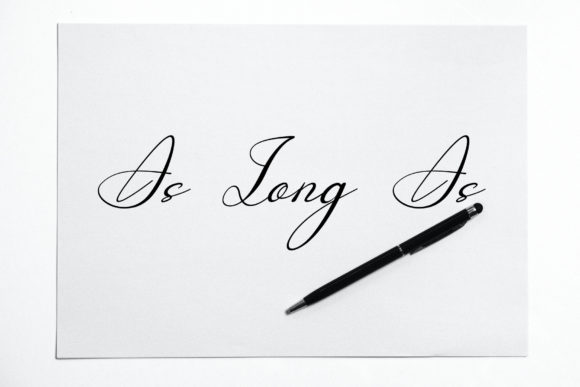 As Long As: A Font That Speaks to Your Brand