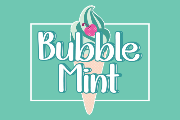 Bubble Mint Font: Whimsical & Versatile