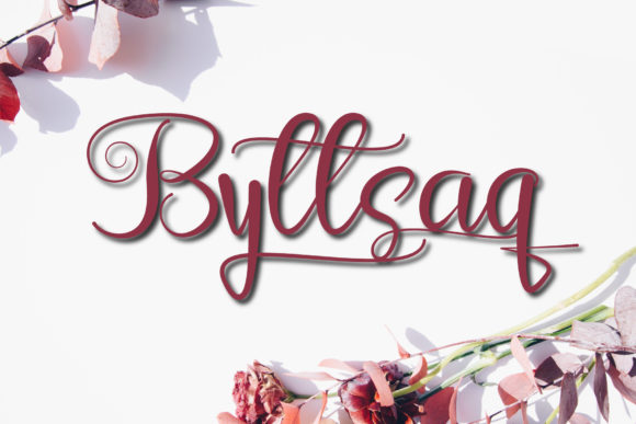 Byttsaq: A Luxurious Handwritten Font for Business