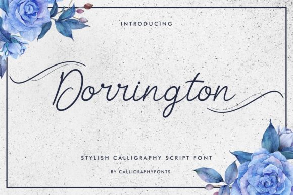 Dorrington: A Luxurious Handwritten Font