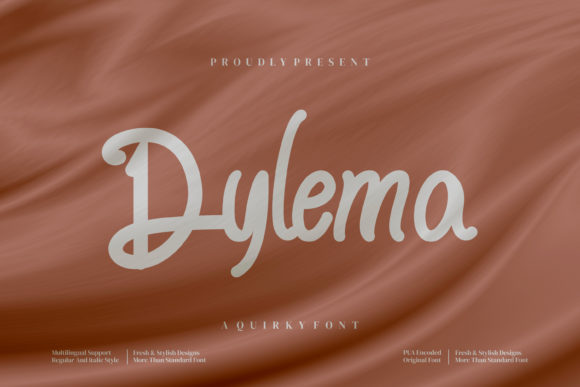 Dylema: Elegant Script Font