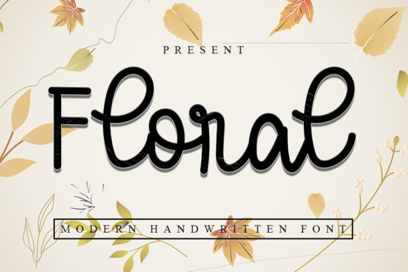 Floral: A Script Typeface for Creative Campaigns
