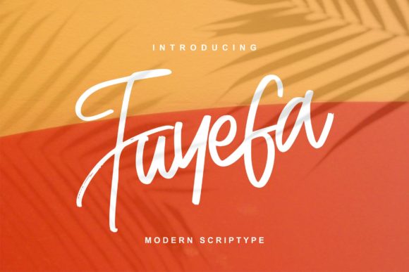 Fuyefa: A Font for Creative Campaigns
