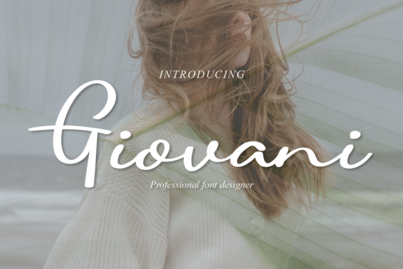 Giovani: A Font for Business Charm