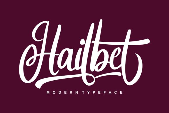Hailbet: A Timeless Handwritten Font