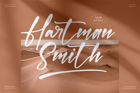 Hartman Smith: A Stylish Script Font