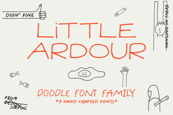 Little Ardour: A Font for Real Campaigns