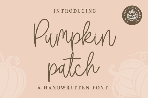 Pumpkin Patch Font: Elegant Script for Marketing