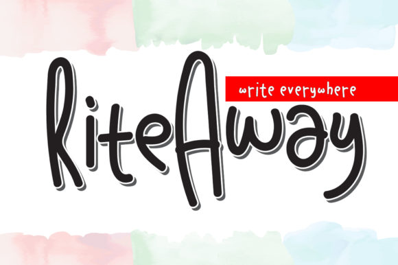 Rite Away: A Friendly Font for Creative Campaigns